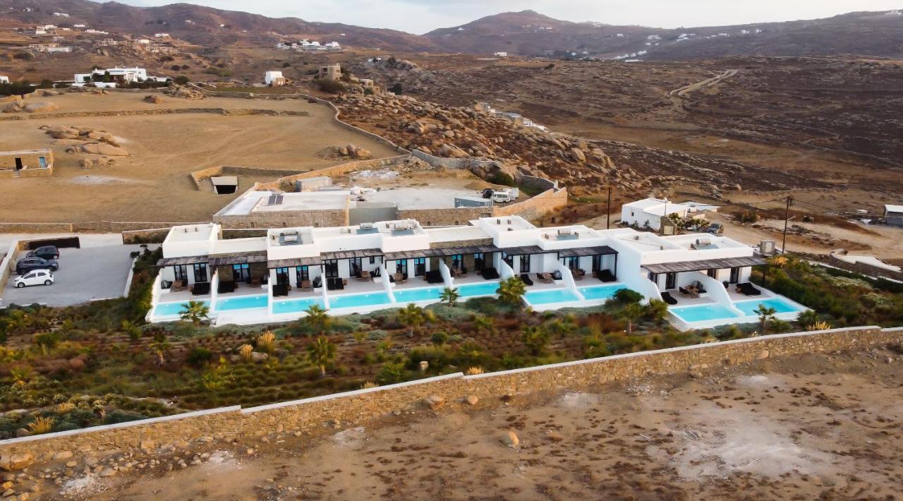 Agrari Bo Suites By Mykonos Rocks Eksteriør billede